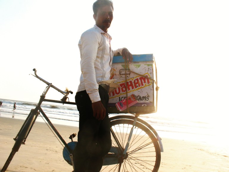 o vendedor de gelados