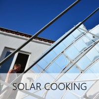 Re-inventing the solar cooker in Tamera peace biotope