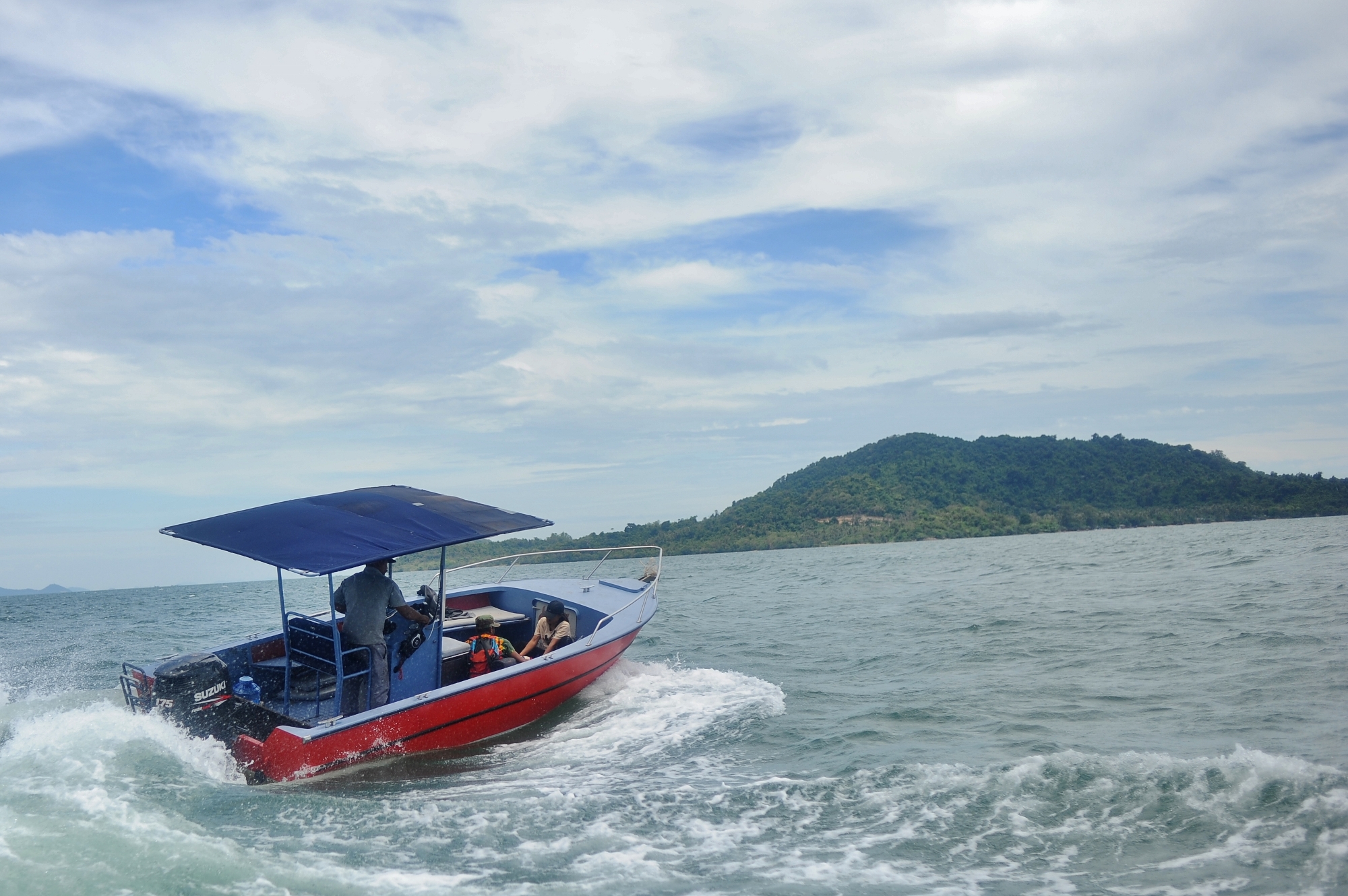 Scenes from the Red Snapper, the new speedboat just acquired by MCC.
