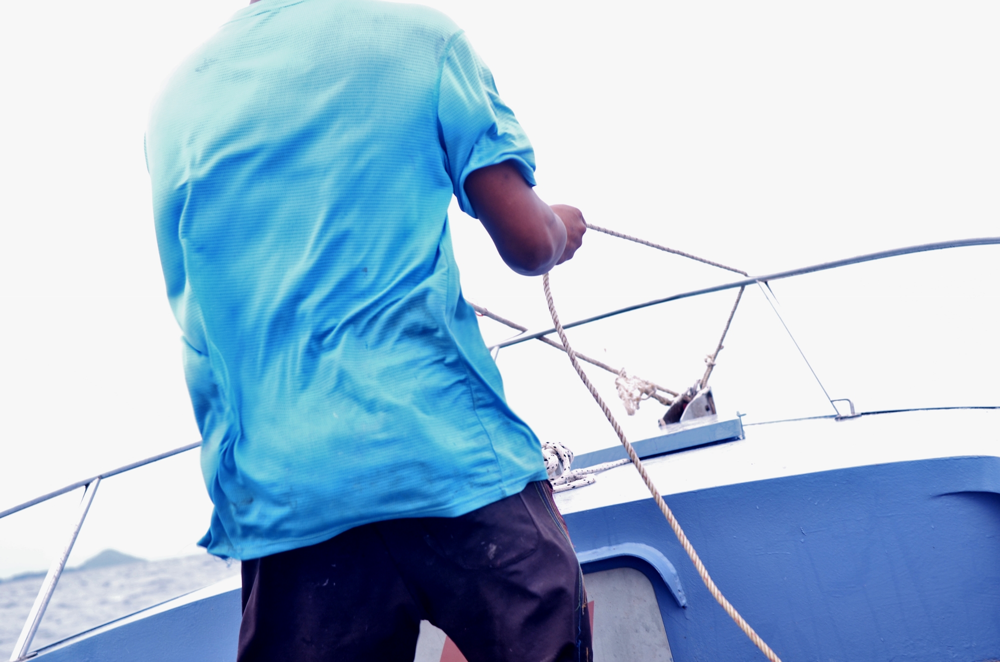 Scenes from the Red Snapper, the new speedboat just acquired by MCC.